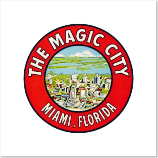 1948 Miami the Magic City Posters and Art